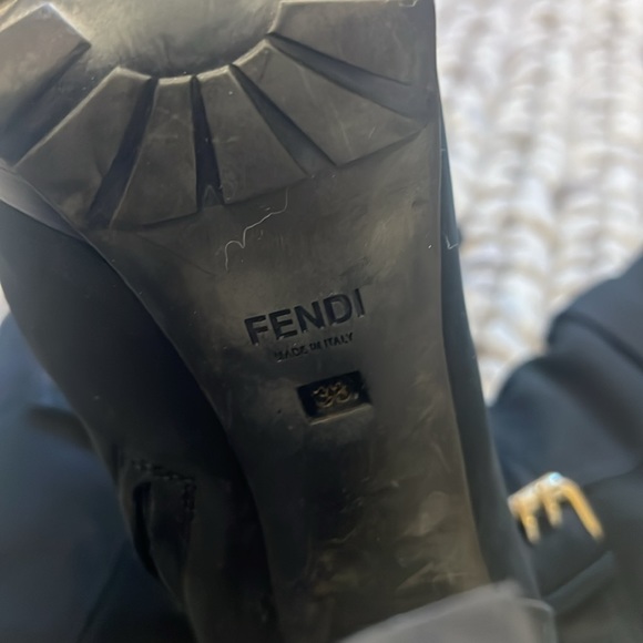 FENDI Stilhetto Platform Boots - Picture 8 of 10